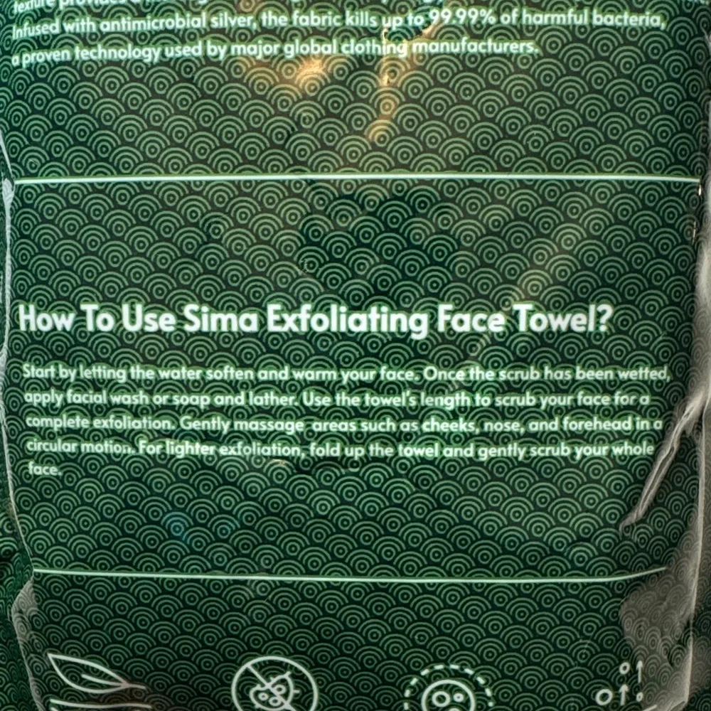 Osima Japanese Exfoliating Face Towel